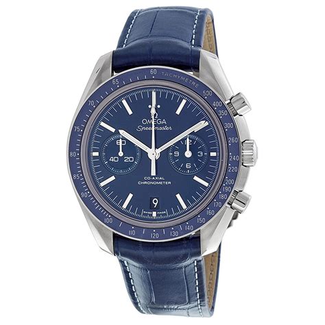 omega speedmaster date blue dial|Omega Speedmaster moonwatch 38mm.